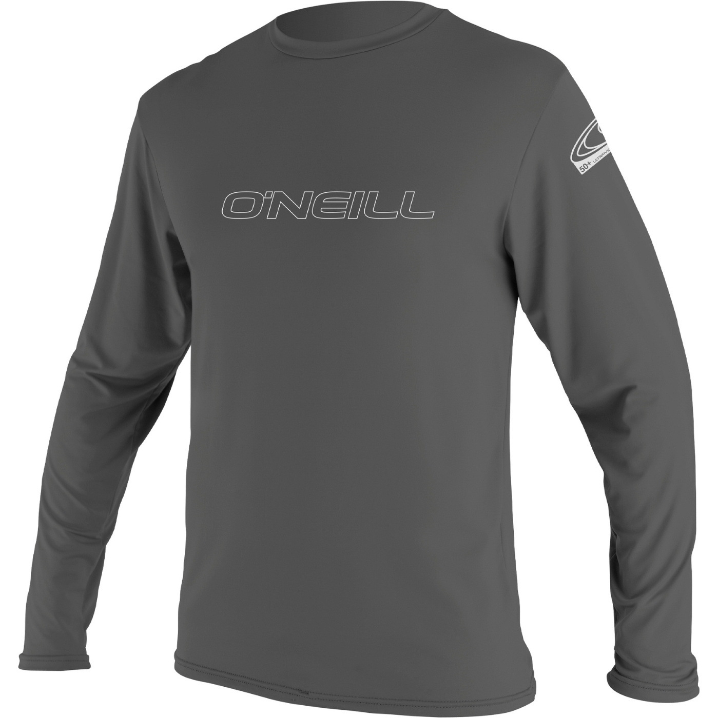 2025 O'Neill Mens Basic Skins Long Sleeve Rash Tee 4339 - Graphite